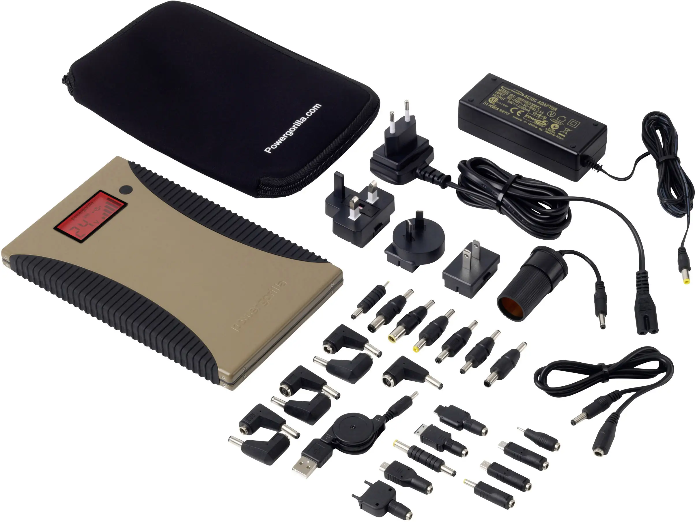 Внешний аккумулятор Power Traveler Powergorilla Tactical 24000 мАч LiPo USB-A