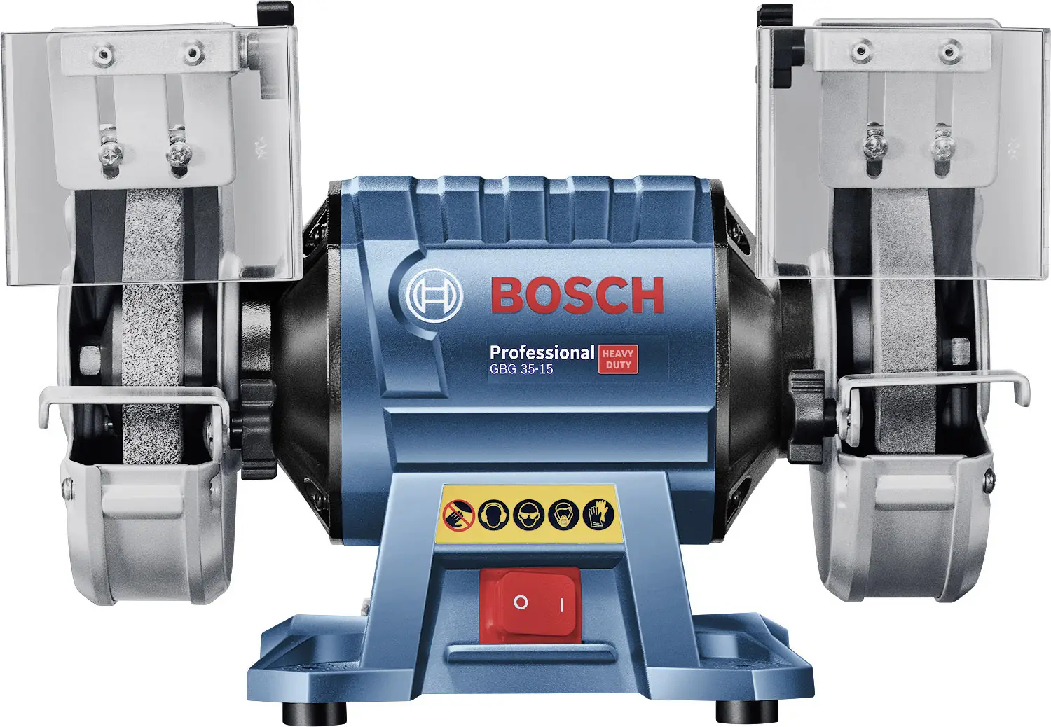 Шлифовальная машина Bosch Professional GBG 35-15 с двумя шлифовальными кругами, артикул 060127A300, длина 350 см, 1 шт.