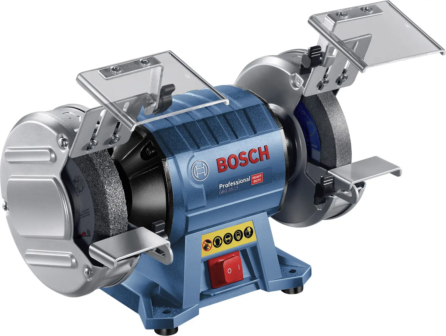 Шлифовальная машина Bosch Professional GBG 35-15 с двумя шлифовальными кругами, артикул 060127A300, длина 350 см, 1 шт.