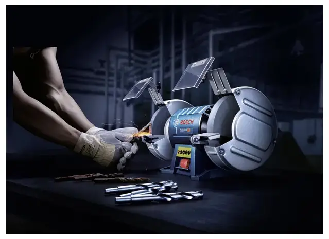 Шлифовальная машина Bosch Professional GBG 60-20 с двумя шлифовальными кругами, артикул 060127A400, длина 400 см, 1 шт.