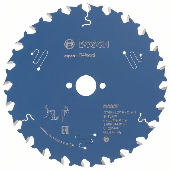Відрізний диск Bosch Accessories Expert для дерева 160 x 20 x 1,6 мм 1 шт.