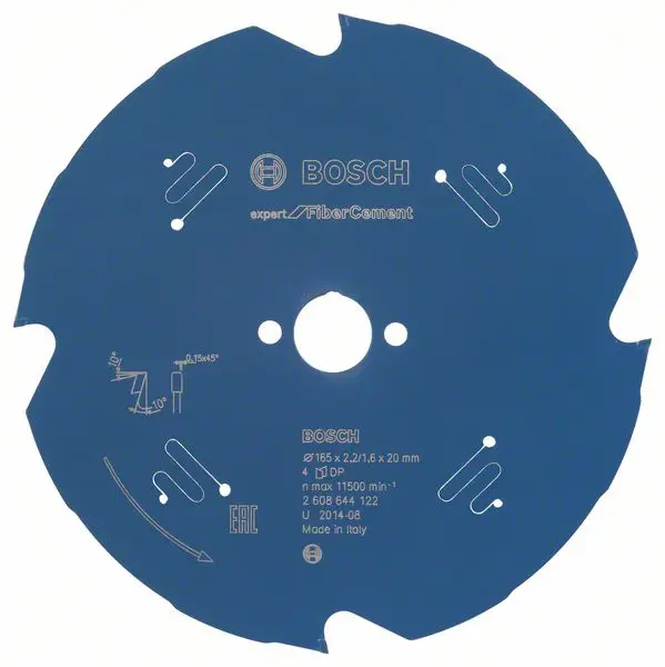 Отрезной диск Bosch Accessories Expert для фиброцемента 165 x 20 x 1,6 мм 1 шт.