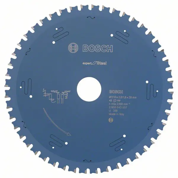 Диск для резки стали Bosch Accessories Expert 210 x 30 x 1,6 мм, 1 шт.