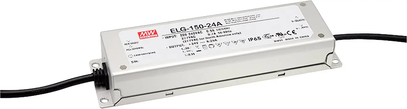 Трансформатор светодиодов MEAN WELL ELG-150-48A-3Y, драйвер светодиодов, постоянное напряжение, постоянный ток 150,2 Вт, 1,56 - 3,