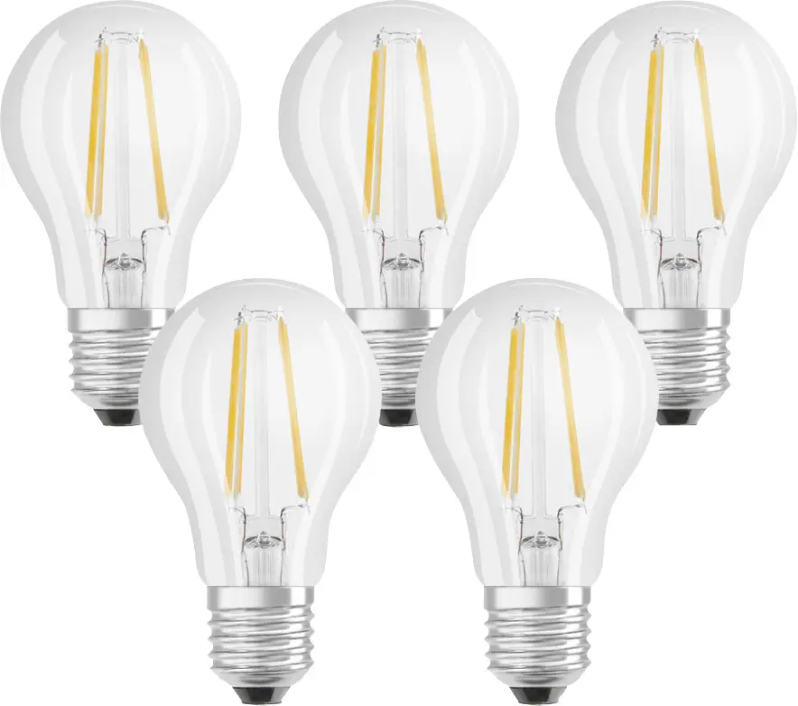 Светодиодная лампа OSRAM HOMELIGHTING 4058075090569 E-27 7 Вт = 60 Вт 806 лм теплый белый свет, 5 шт.