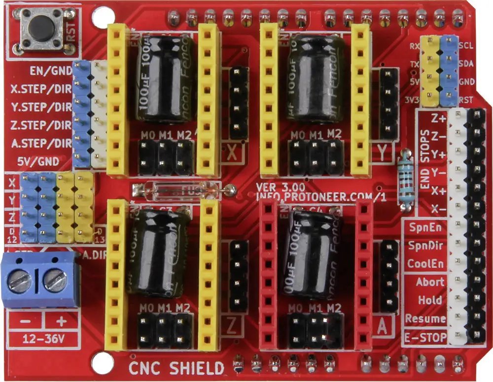 Контроллер Joy-it с ЧПУ для контроллера двигателя Arduino Uno Подходит для: Arduino