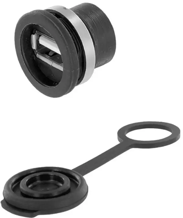 USB-роз'єм, кріплення на шасі (мама), 1310-1001-01 M16 1310-1001-01 encitech Комплектація: 1 шт.