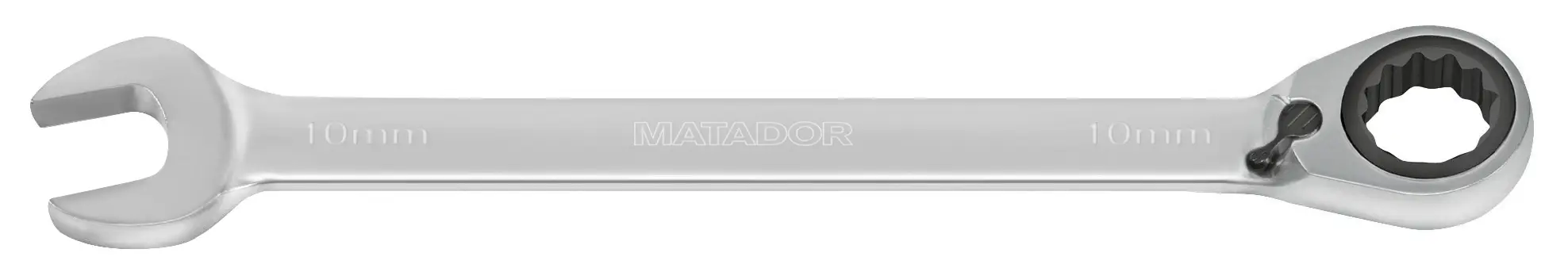 Трещоточный комбинированный ключ Matador Schraubwerkzeuge 01890100. Размер ключа (метрический) (только для заголовка): 10 мм.