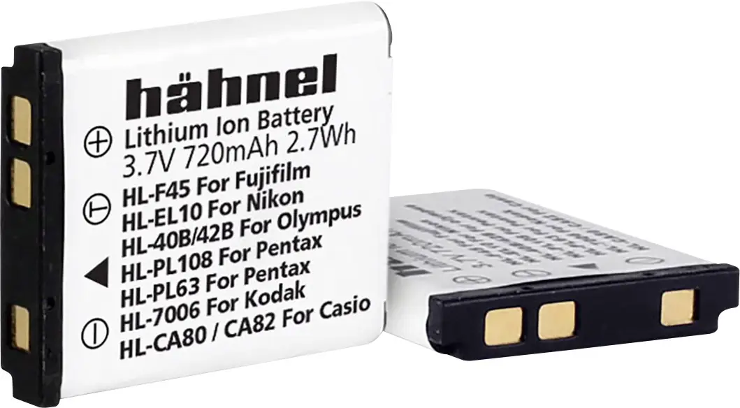 Запасний акумулятор Hähnel Fototechnik HL-F45, літій-іонний, 3,7 В, 720 мАг