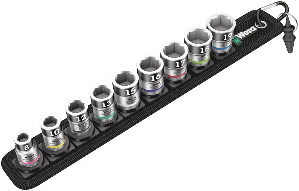 Набор торцевых ключей Wera Belt B 1 05003970001 3/8