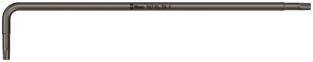 Т-образный ключ Wera 967 XL HF с внутренним шестигранником (TX) 8