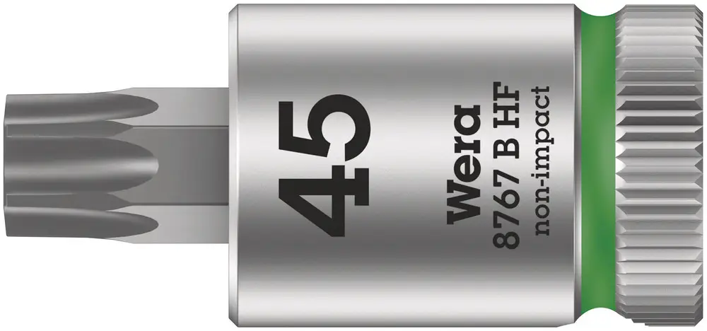 Wera 8767 B HF 05003070001 внутренний шестигранный разъем (TX) с функцией фиксации 10 мм 3/8