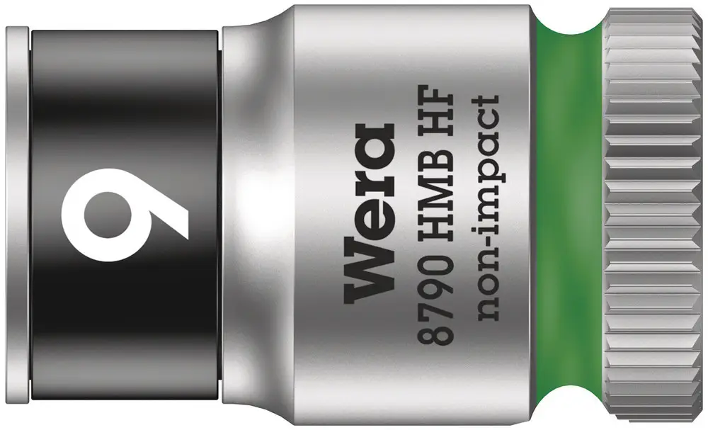 Зовнішній шестигранний ключ Wera 8790 HMB HF 05003743001 з функцією фіксації 9 мм 3/8