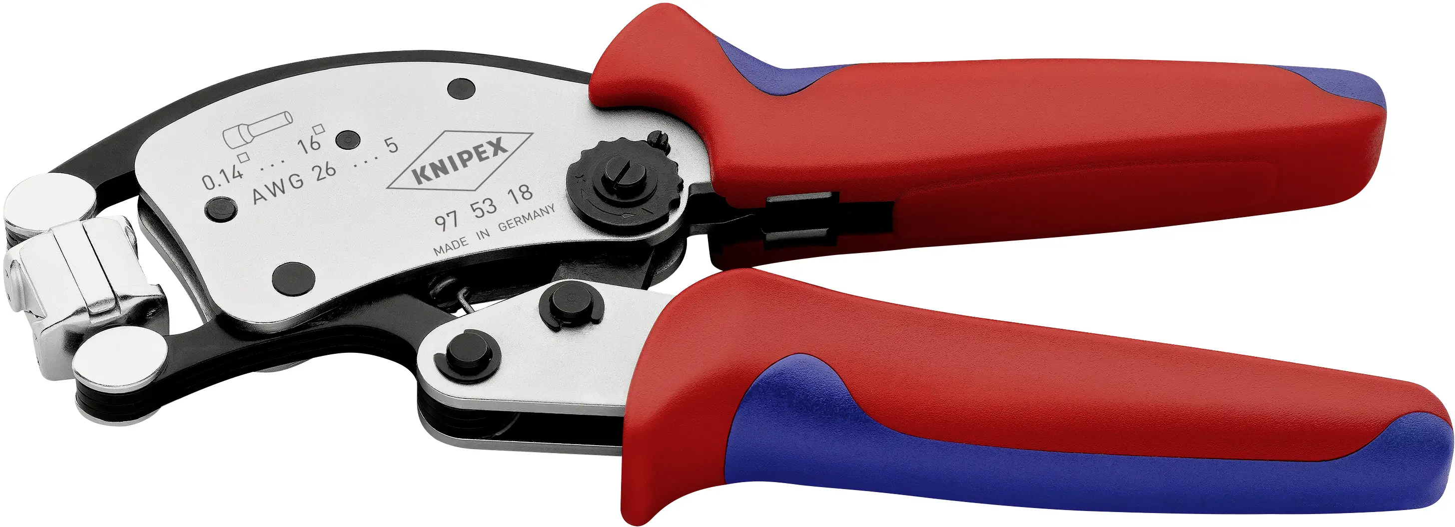 Щипцы Knipex Twistor16 97 53 18, 0,14–16 мм²