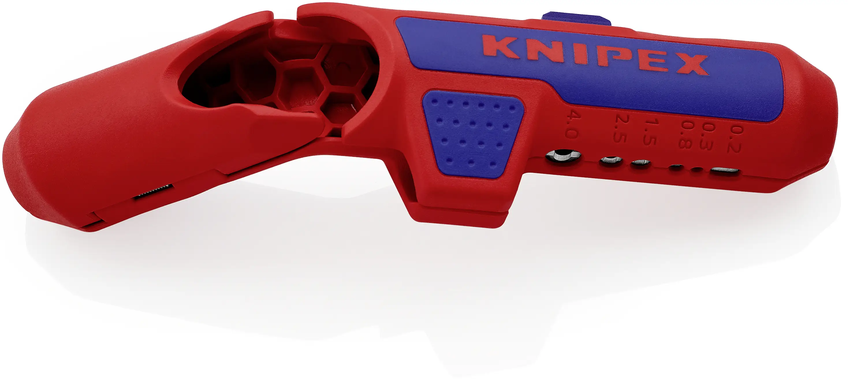 Инструмент для зачистки проводов Knipex ErgoStrip 16 95 02 SB, 4,8–13 мм