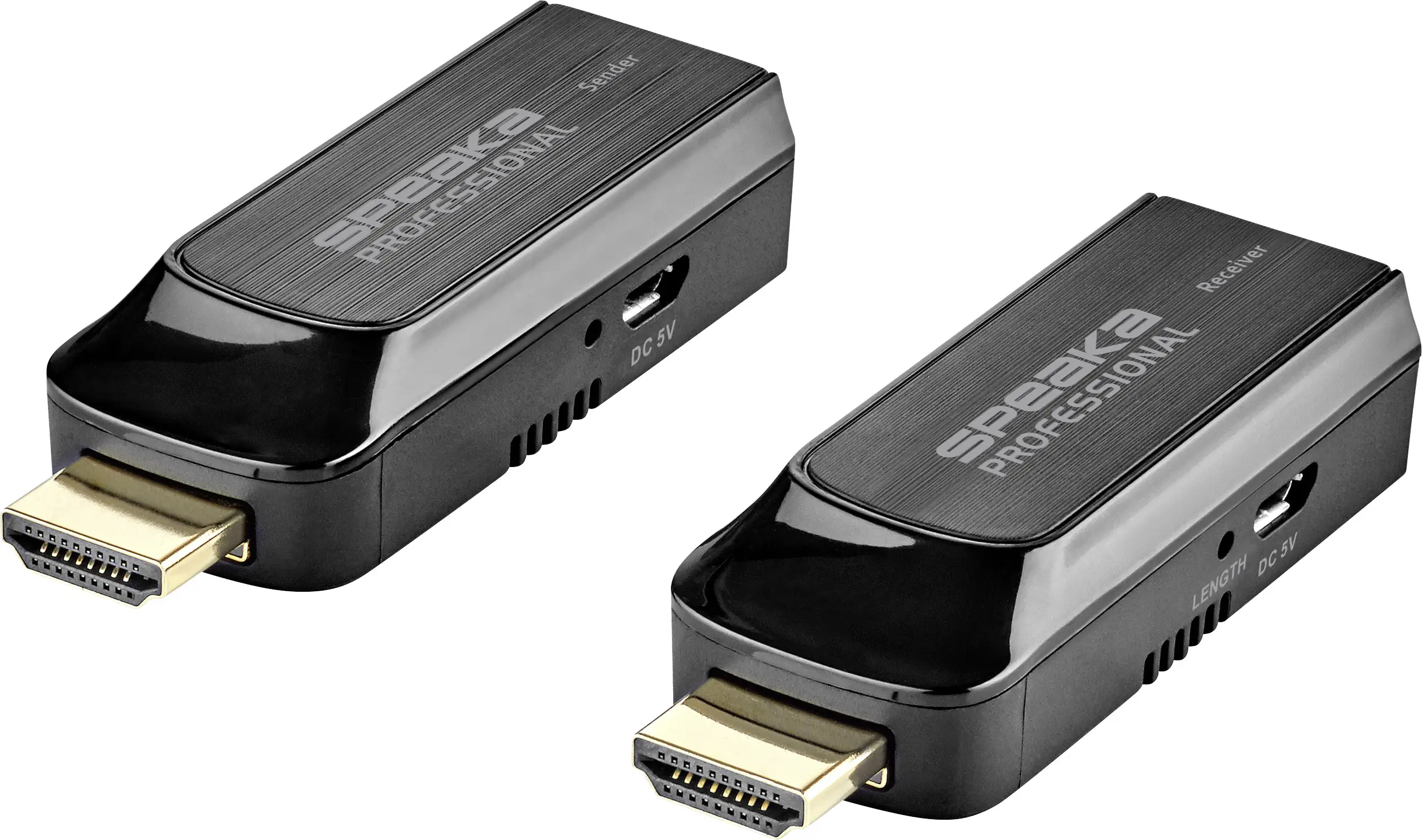 Профессиональный HDMI-удлинитель SpeaKa через сетевой кабель RJ45, 50 м