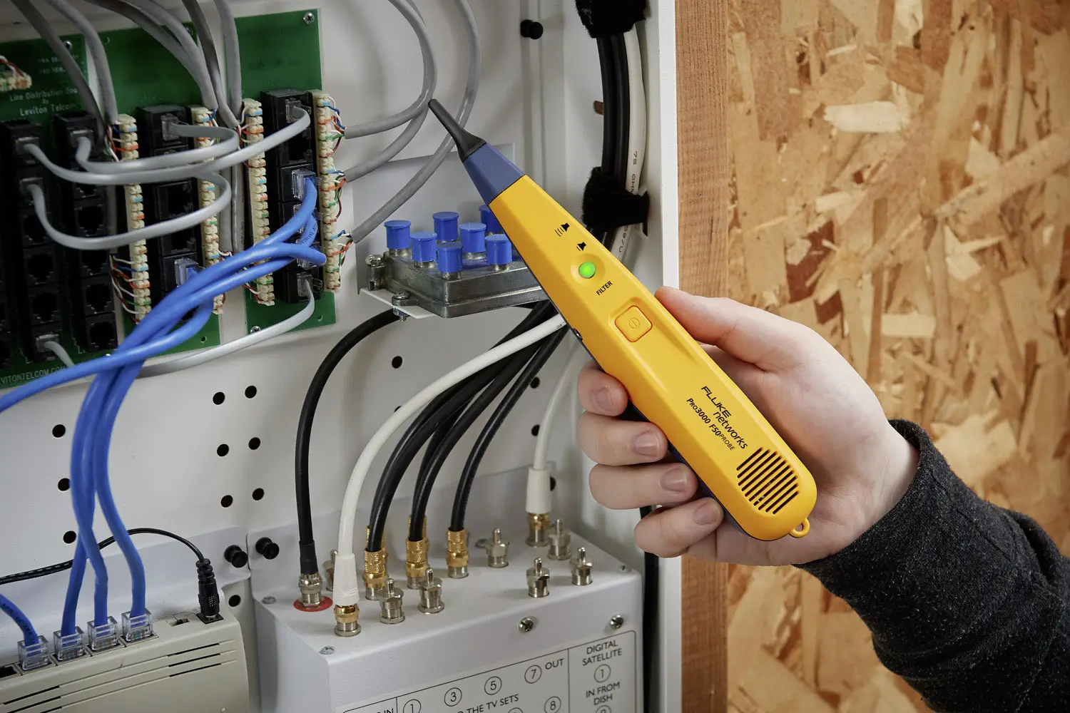 Fluke Networks PRO3000F50 4962063 Тональный датчик для трассировки проводов