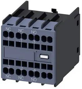 Вспомогательный коммутационный блок Siemens 3RH2911-2HA12. Подходит для реле марки Siemens. 1 шт.