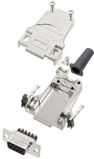 Amphenol L17DTZF15-RG+L77DA15SST Набір роз'ємів D-Sub 180 ° Кількість контактів: 15 гвинт 1 шт.