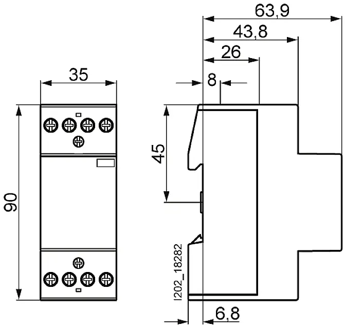 Установочный контактор Siemens 5TT5830-0 5TT58300, 25 А, 1 шт.