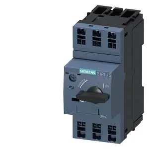 Вимикач живлення Siemens 3RV2011-1DA20 Діапазон налаштувань (струм): 2,2 - 3,2 A Максимальна напруга комутації: 690 В/змінного стр