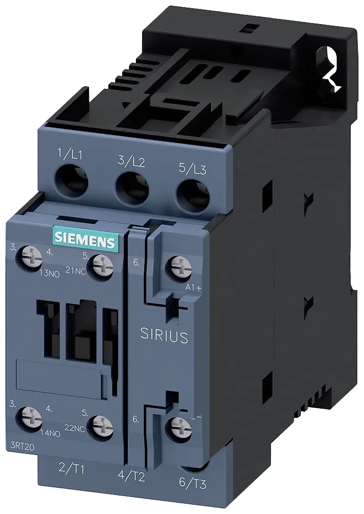 Контактор Siemens 3RT2023-1BB40 3RT20231BB40, 3 контакти, 690 В/змінного струму, 1 шт.