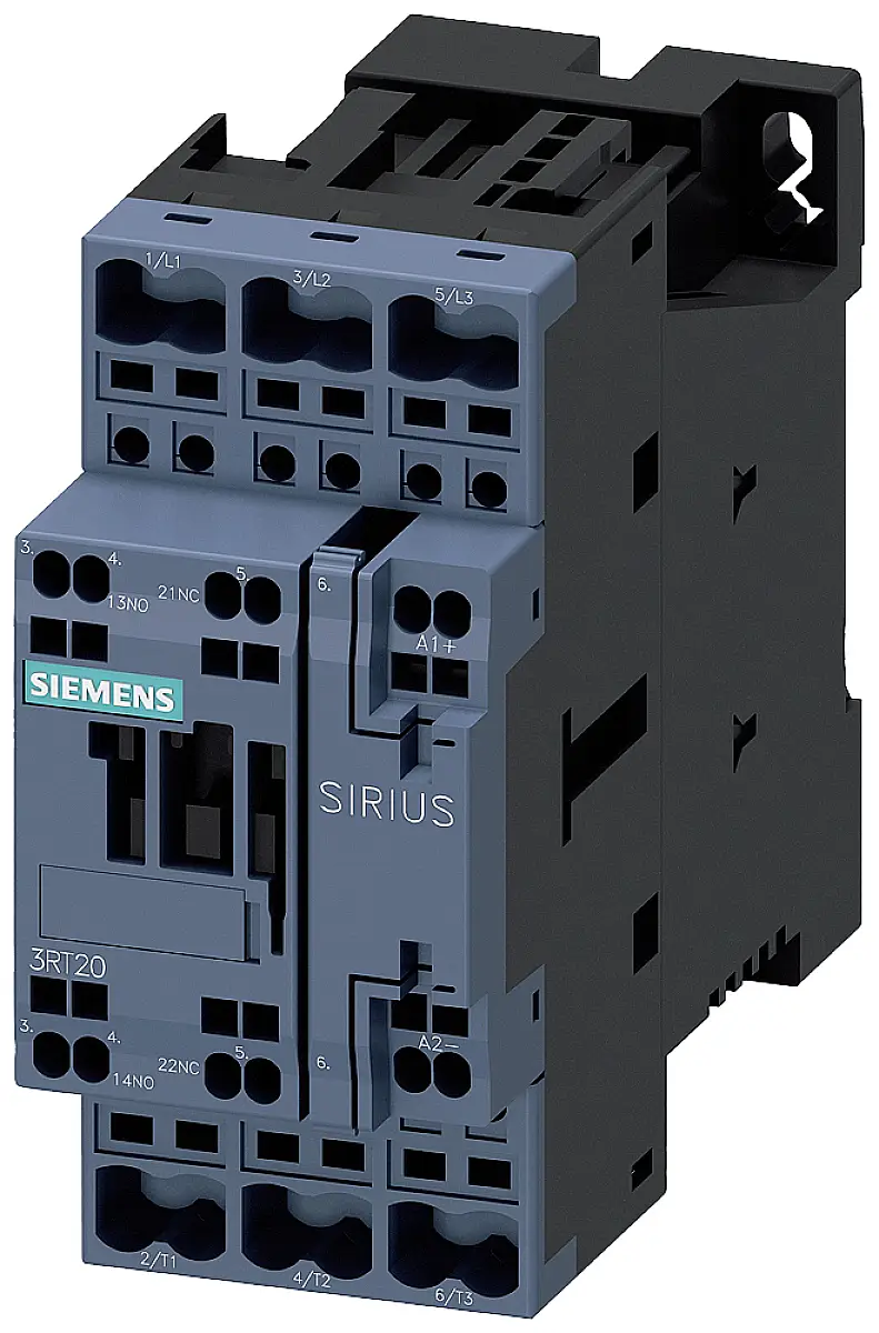 Тяговый контактор Siemens 3RT2027-2XB40-0LA2 3RT20272XB400LA2, 3 контакта, 690 В/переменного тока, 1 шт.