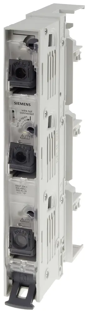 Siemens 5SG72341 Разъединитель, предохранитель, размер = D02 63 А 400 В 1 шт.