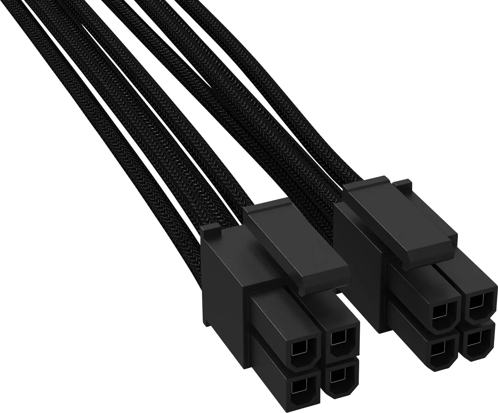 Кабель постоянного тока BeQuiet CC-4420 BC060, плетеный экран, 0,45 м, 1 шт.