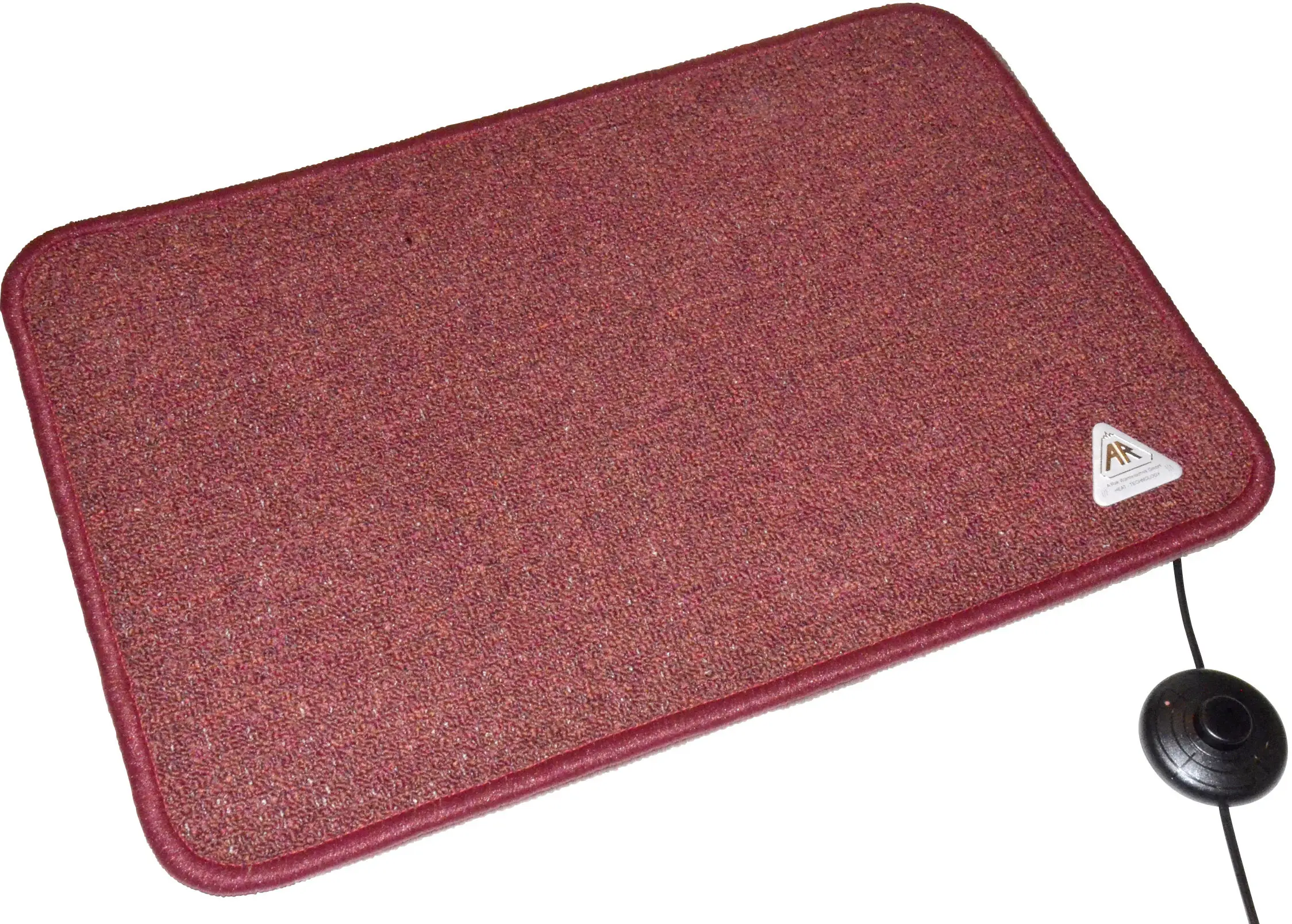 Нагрівальний килимок Arnold Rak Heat Master® 611258-B (Д x Ш x В) 70 x 50 x 1,5 см бордовий