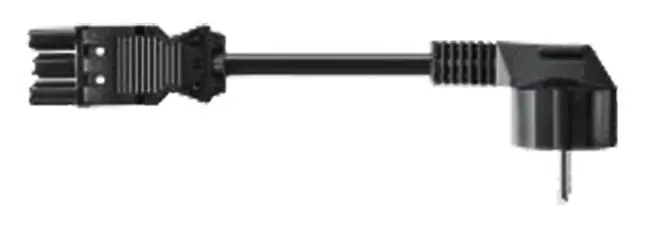 Соединительный кабель Bachmann 375.039, черный, 10,00 м