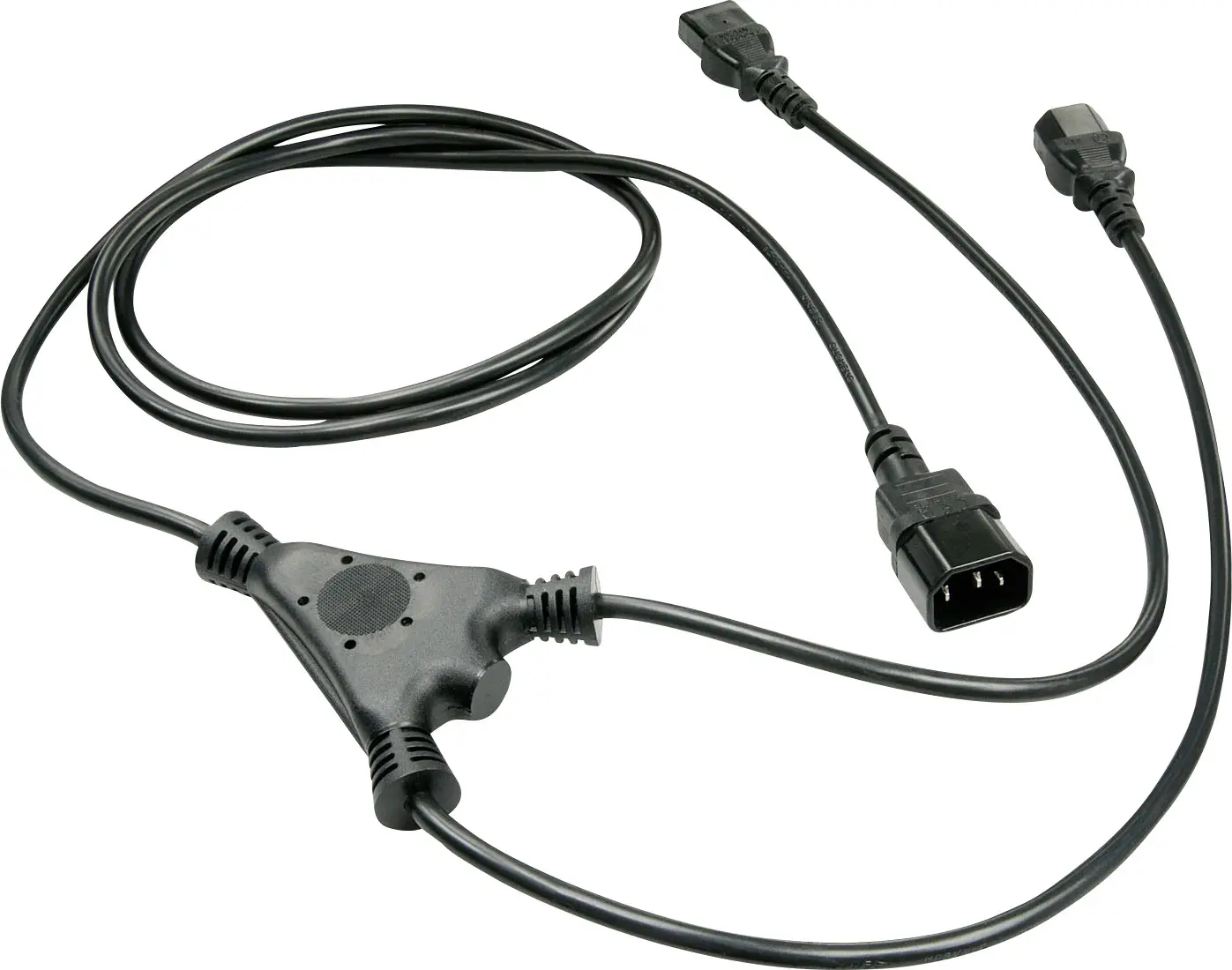 Кабель LINDY З'єднувач LINDY 2 м IEC C14 на 2x IEC C13 Y-Netzka 30039, 2.00 м, 1 шт.