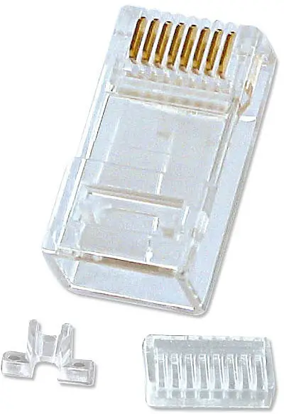 Адаптер RJ45 LINDY LINDY RJ45 Stecker UTP Cat.6 10 шт. 62430, CAT 6, 1 шт.