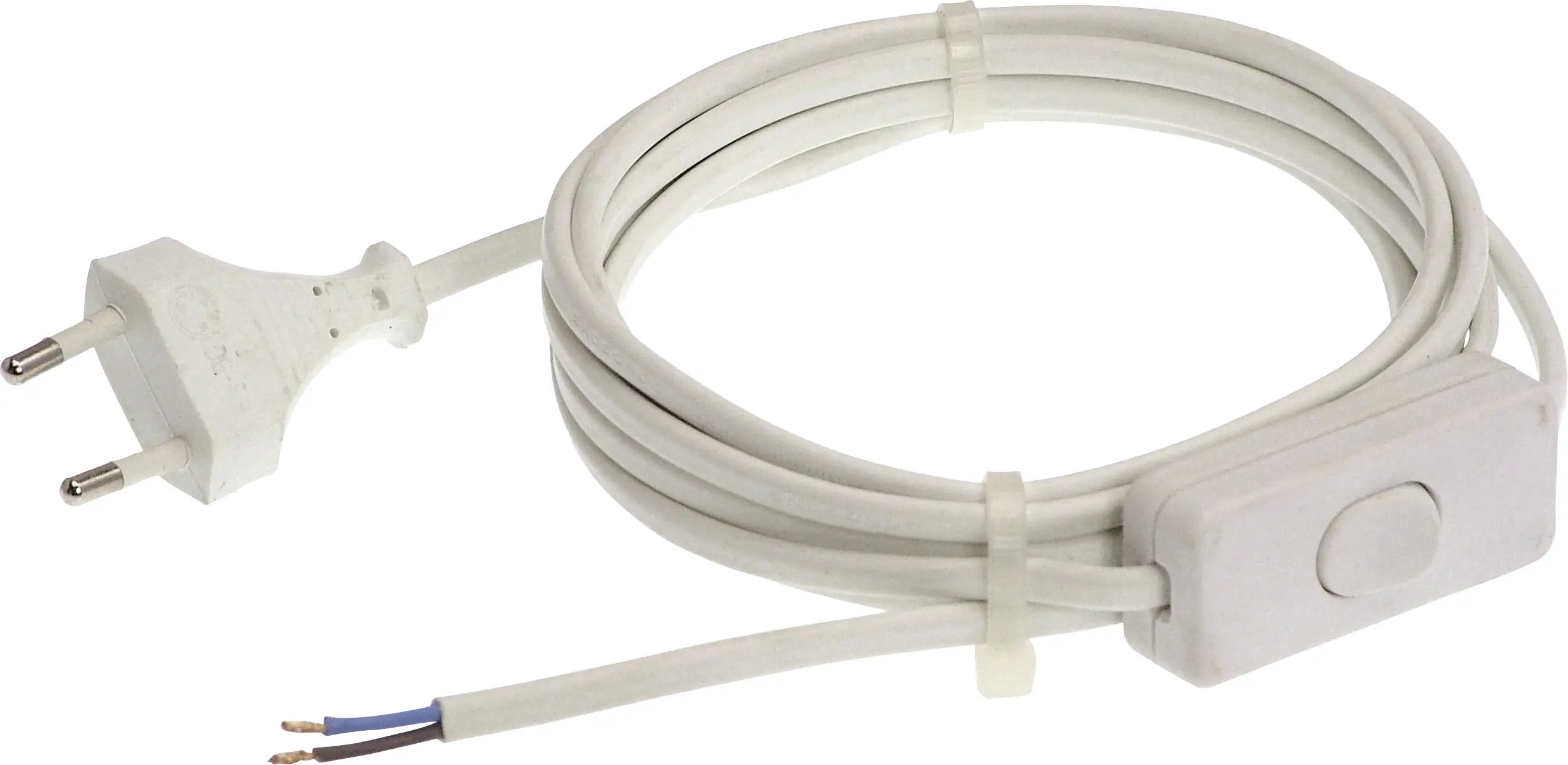 Кабель AS Schwabe 70631 70631, H03VVH2-F 2X 0,75 мм², 3,00 м