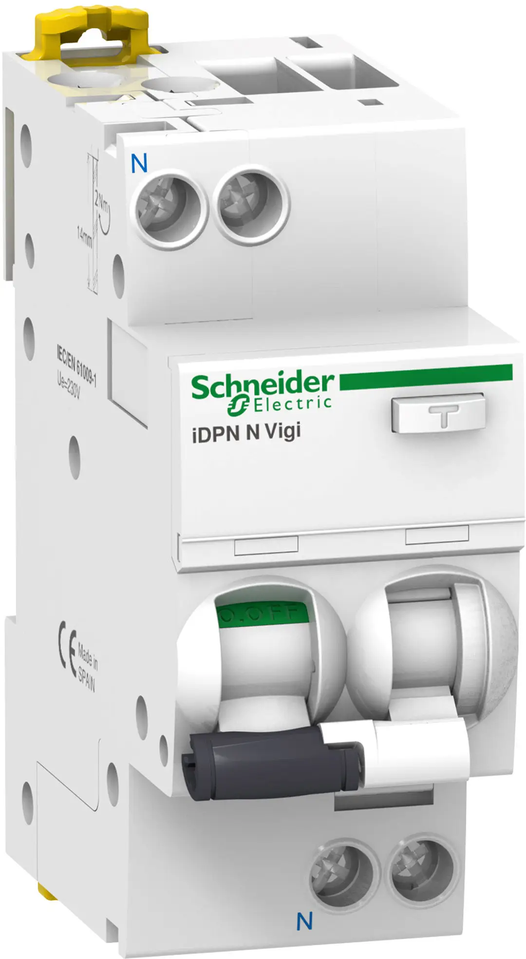 Дифференциальный автоматический выключатель Schneider Electric A9D08616 16 А 0,01 А 240 В