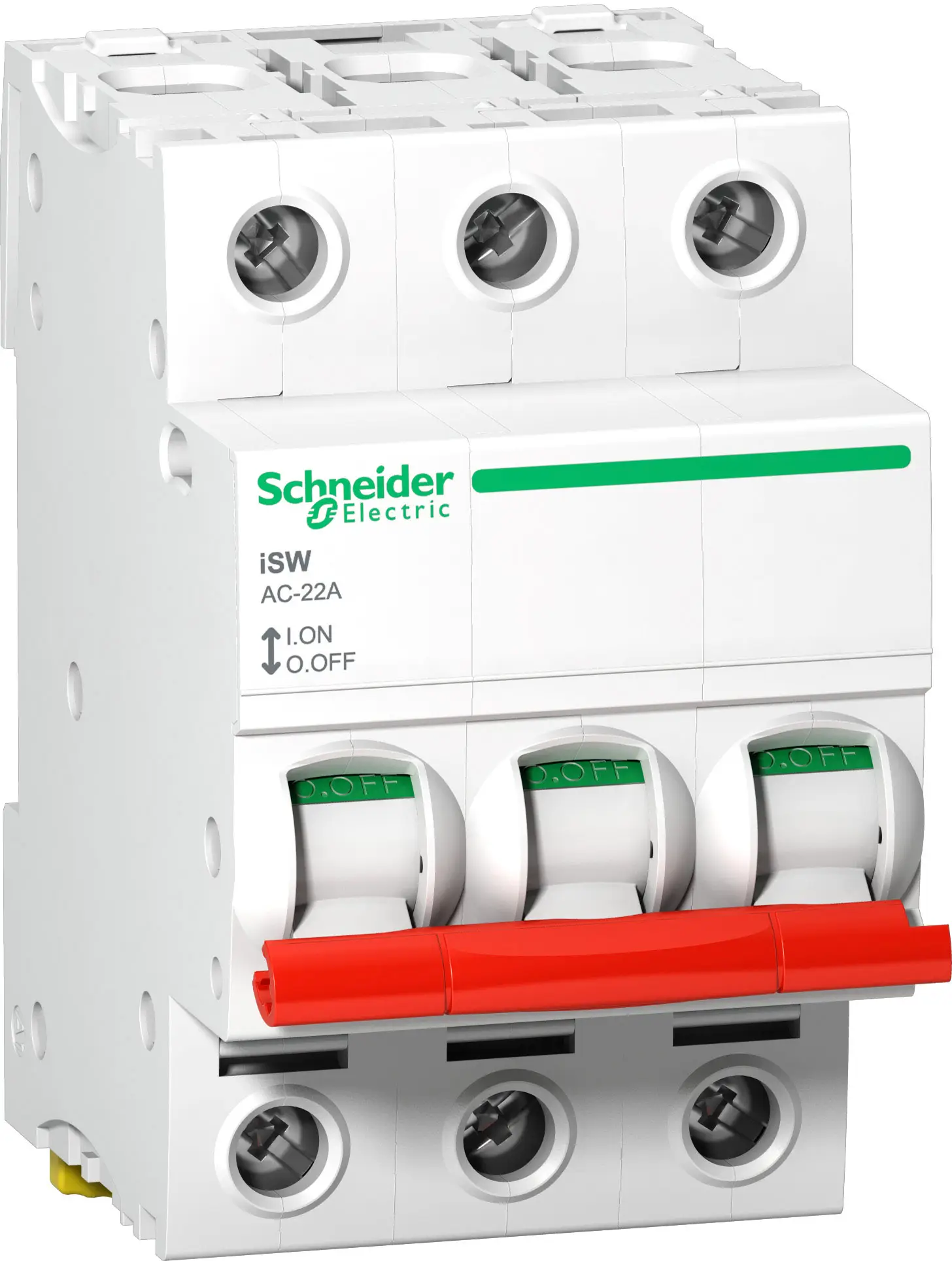 Красный выключатель-разъединитель 63 А 415 В Schneider Electric A9S66363