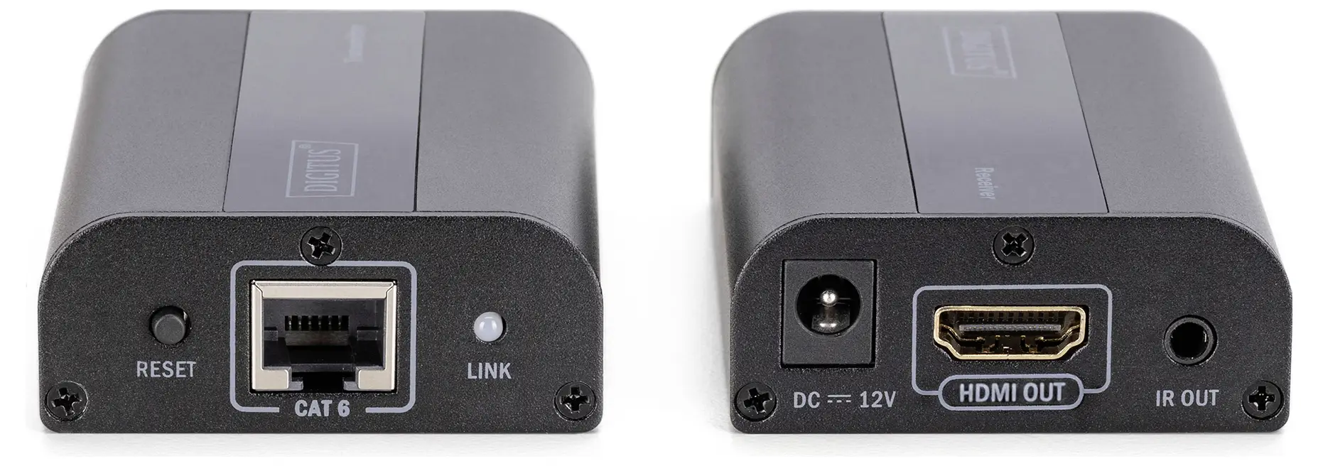 Digitus DS-55204 HDMI, ІЧ (інфрачервоний) подовжувач через мережевий кабель RJ45 60 м