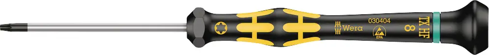 Микроотвертка Wera 1567 ESD Torx, размер наконечника T 8, длина наконечника: 60 мм, 1 шт.