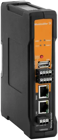 Промисловий маршрутизатор Weidmüller 1489940000 USB, LAN, RJ-45 24 В