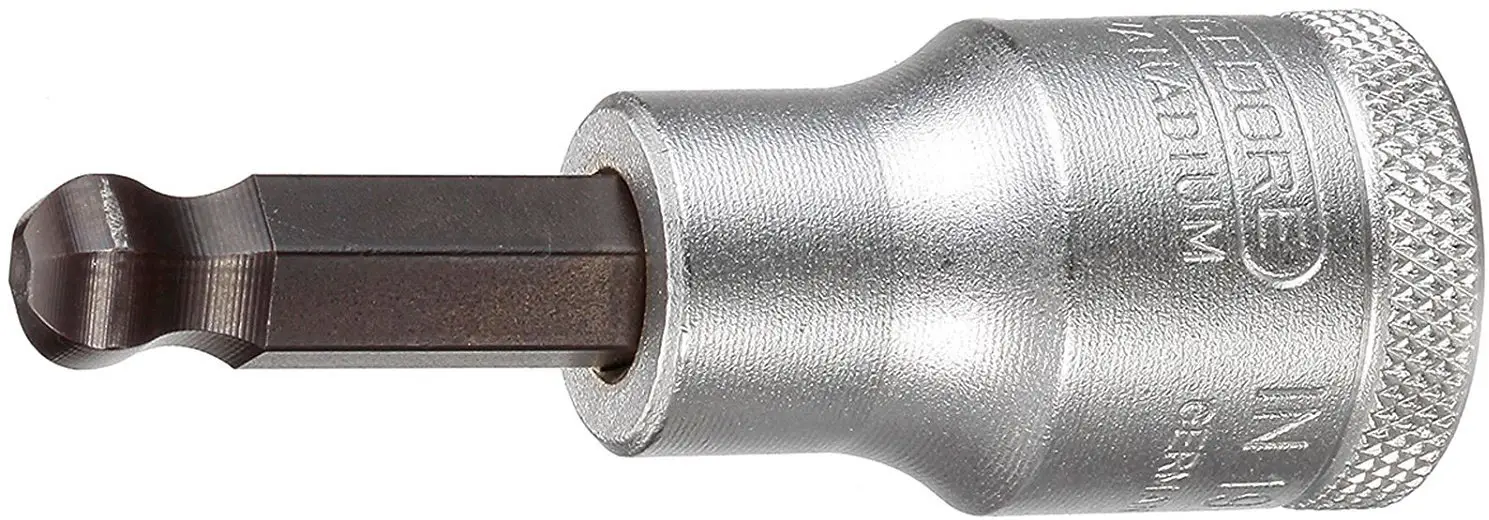 Насадка для шестигранной отвертки Gedore IN 19 K 6 2219336 с шаровой головкой, 6 мм 1 1/2