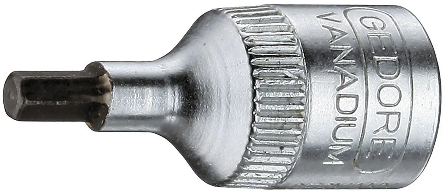 Насадка для шестигранной отвертки Gedore IN 20 2.5 1707736 с шаровой головкой, 2,5 мм 1 1/4