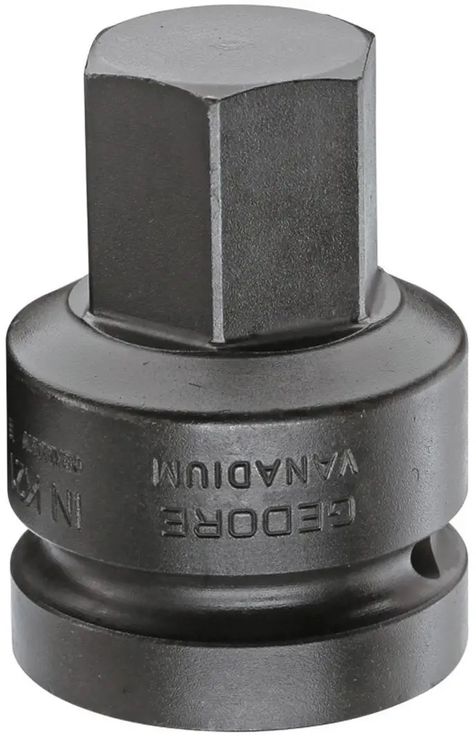 Gedore IN K 21 22 1956566 внутрішній шестигранник ударна головка із механічним фіксатором 22 мм 1 15/16