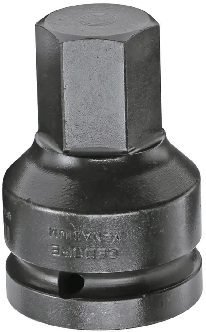 Ударная торцевая головка Gedore IN K 32 1956485 с внутренним шестигранником и механическим замком, 17 мм 1 3/4
