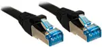 Сетевой кабель LINDY 47181, 1 шт., RJ45, CAT 6a, S/FTP, 5,00 м, черный