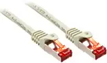 Кабель LAN LINDY 47348, 1 шт., RJ45, CAT 6, S/FTP, 10,00 м, серый