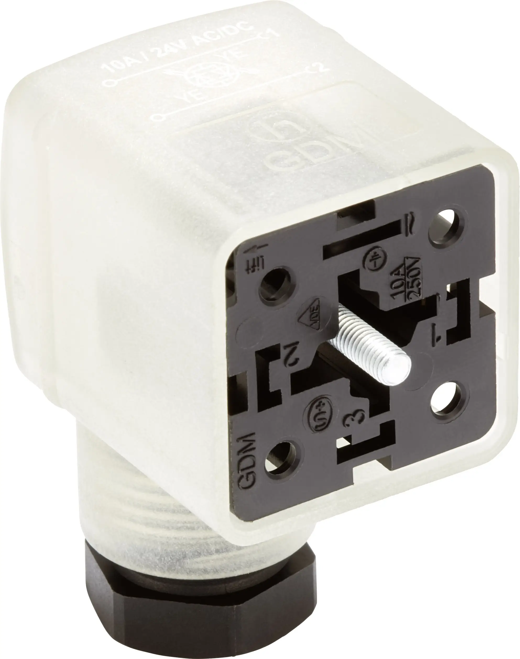 Прозрачный соединитель GDM21F6-L12-10D 934888016 Lumberg Automation. Комплектация: 1 шт.