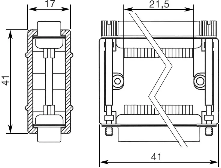encitech DAPK15-JSBULK 6212-0100-32 Кількість контактів: 15 поліамід чорний 1 шт. вільно упакований