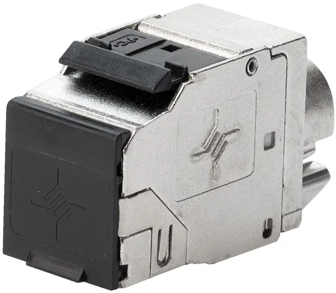 Разъем RJ45 Telegärtner 100023211 100023211 Количество контактов 8P8C металлический 1 шт.