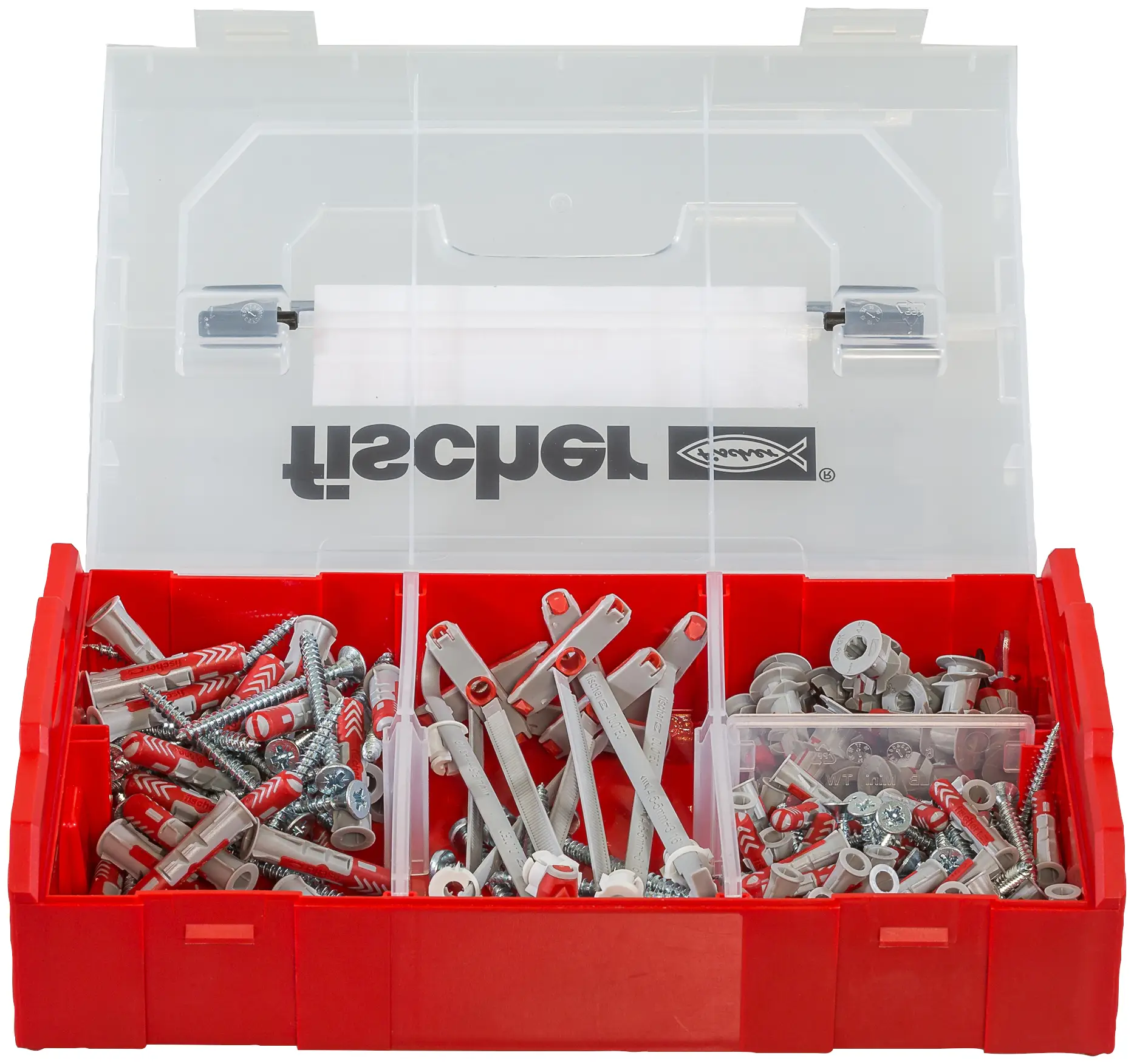 Fischer 548862 FIXtainer DUO-Line Коробка з асортиментом дюбелів 1 шт.