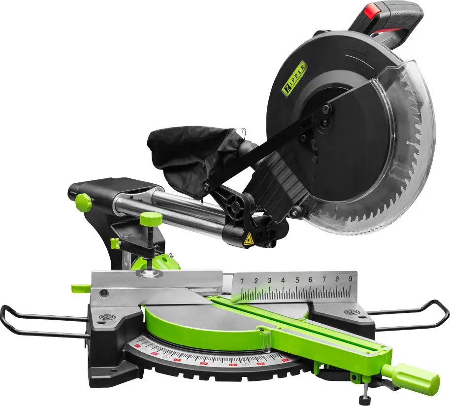 Пила торцовочная Zipper ZI-KGS305UK с подачей ZI-KGS305UK 1 шт.